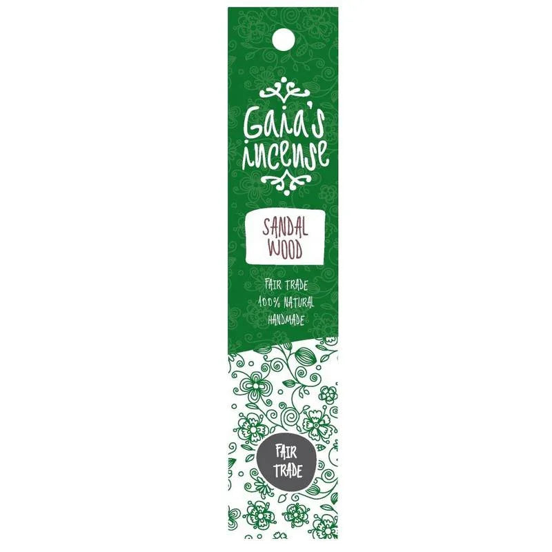 Gaia's Incense Wierook sandelwood 15 Stuks