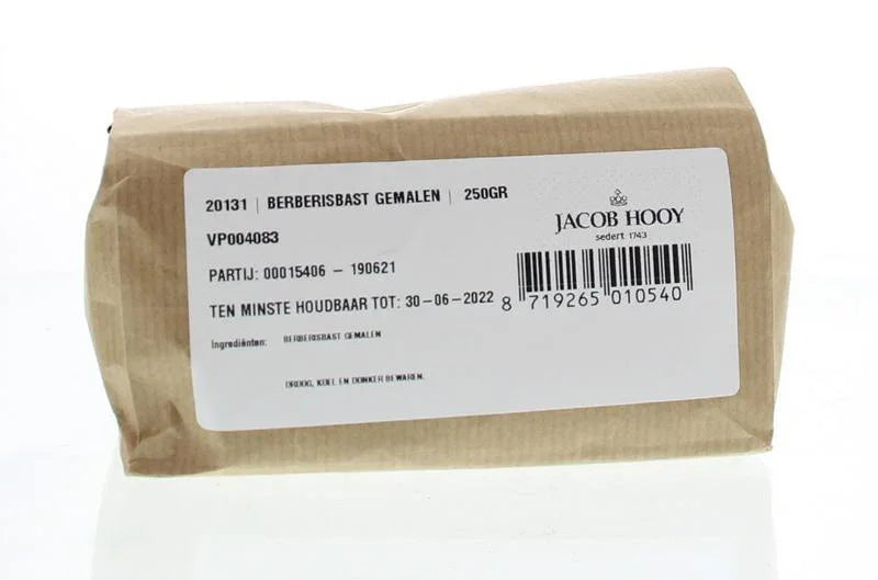 Jacob Hooy Berberisbast gemalen 250 Gram