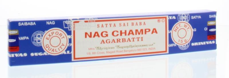 Nag Champa Wierookstokjes agarbatti 15 Gram