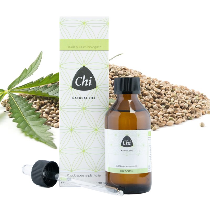 Chi Hennepzaad vette plantenolie 100.00 Milliliter