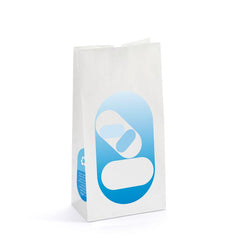 Brocacef Zak blokbodem 60 gram 130 x 80 x 280 met duimgat 1000 Stuks