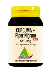 SNP Curcuma & piper nigrum 510mg puur 60 Capsules