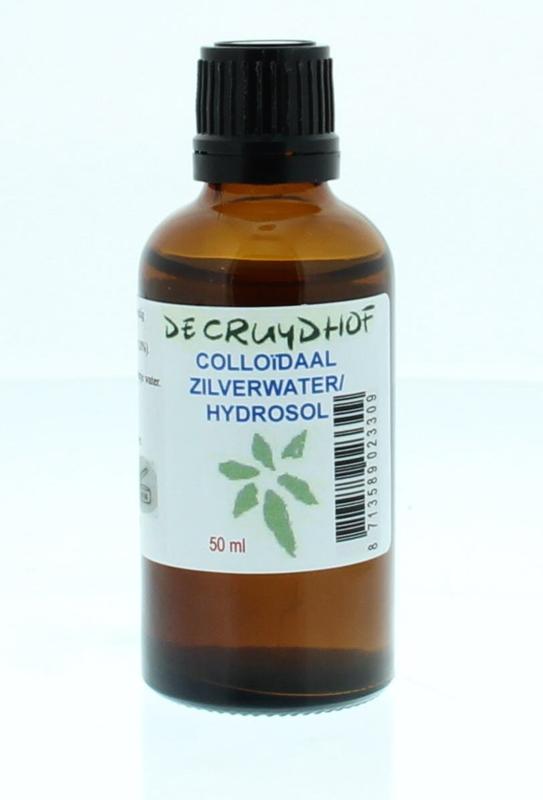 Cruydhof Colloidaal zilverwater hydrosol uitwendig 50 Milliliter