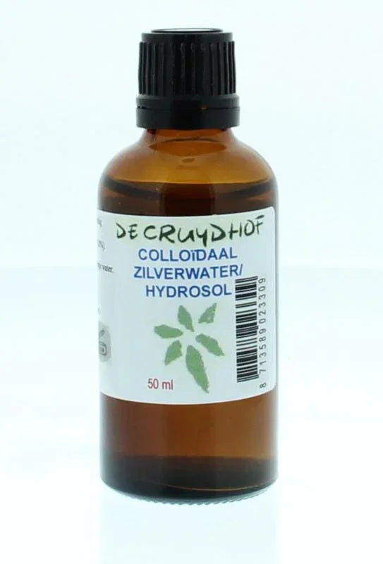 Cruydhof Colloidaal zilverwater hydrosol uitwendig 50 Milliliter