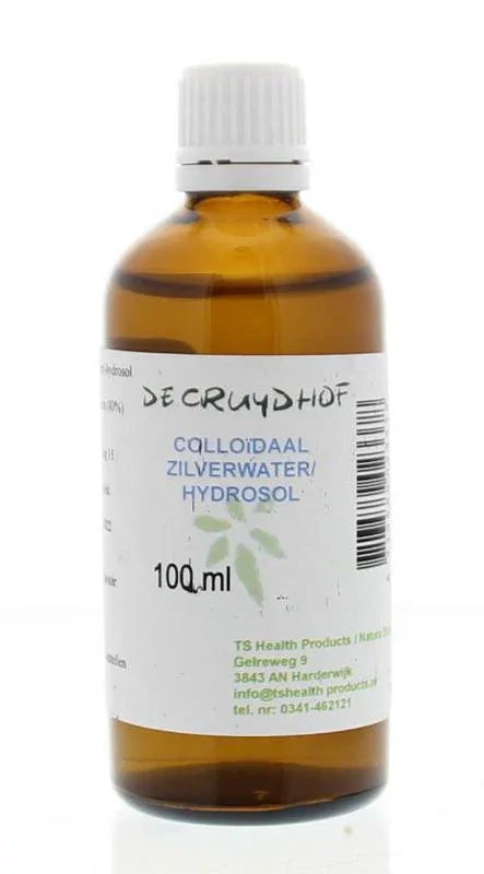 Cruydhof Colloidaal zilverwater hydrosol uitwendig 100 Milliliter