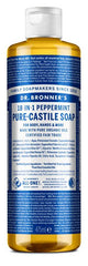Dr Bronners Liquid soap peppermint 475 Milliliter