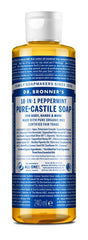 Dr Bronners Liquid soap peppermint 240 Milliliter