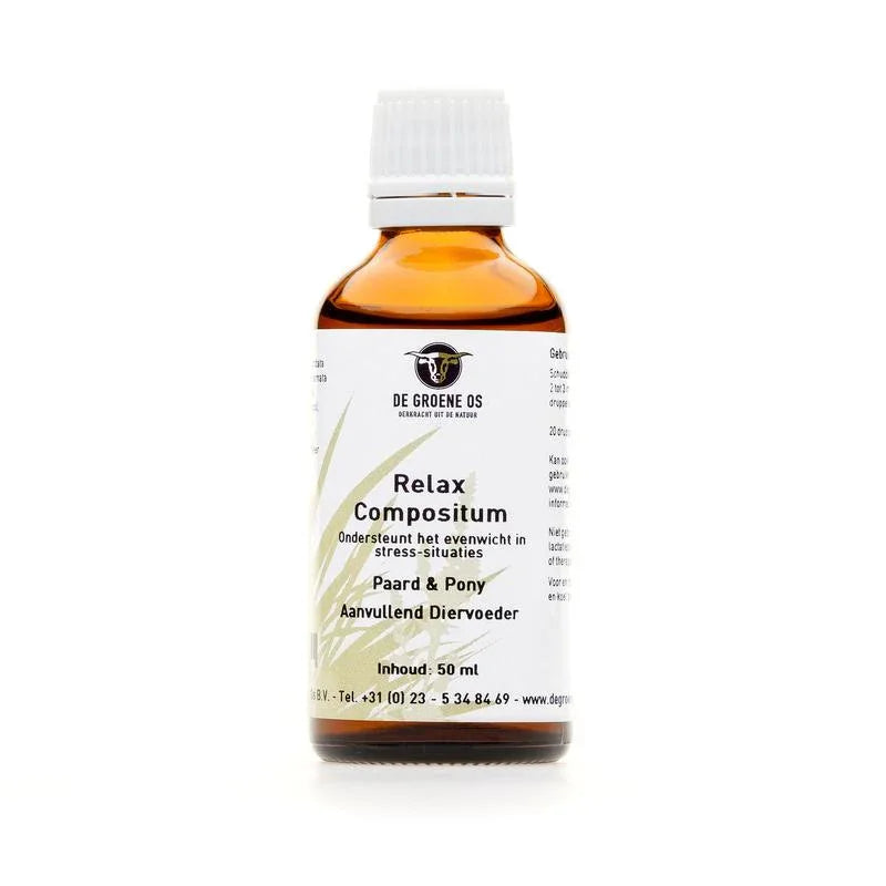 Groene Os Relax compositum paard/pony 50 Milliliter