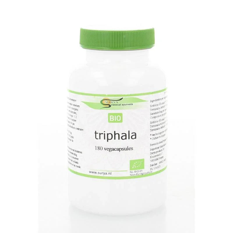 Surya Triphala bio 180 Vegetarische capsules