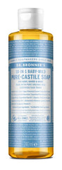 Dr Bronners Liquid soap baby mild 240.00 Milliliter