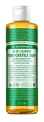 Dr Bronners Liquid soap amandel 240.00 Milliliter