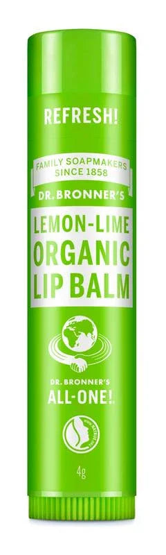 Dr Bronners Lipbalsem citroen limoen 4.00 Gram
