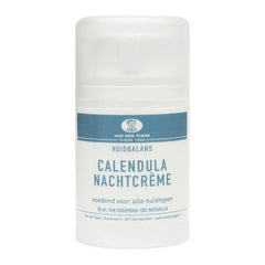van der Pigge Huidbalans nachtcreme calendula 50.00 Milliliter
