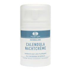 van der Pigge Huidbalans nachtcreme calendula 50 Milliliter