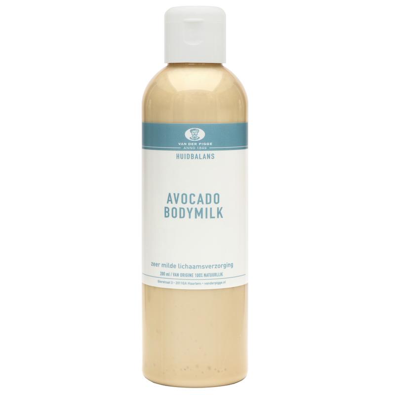 van der Pigge Huidbalans bodymilk avocado 200.00 Milliliter