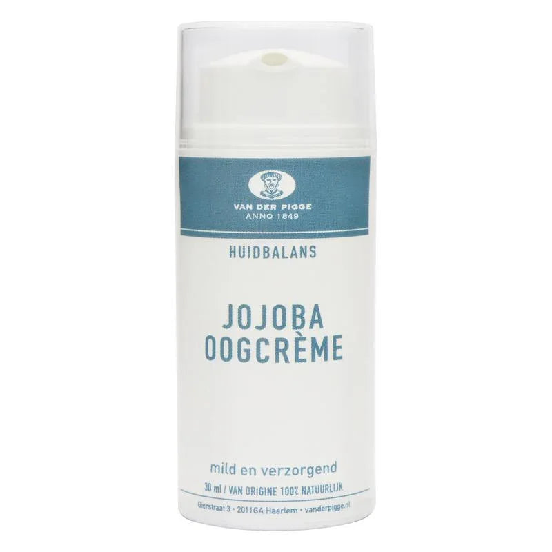 van der Pigge Huidbalans oogcreme jojoba 30 Milliliter