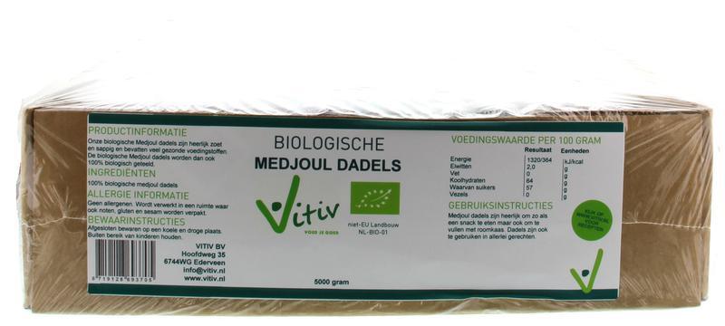 Vitiv Dadels medjoul bio 5 Kilogram