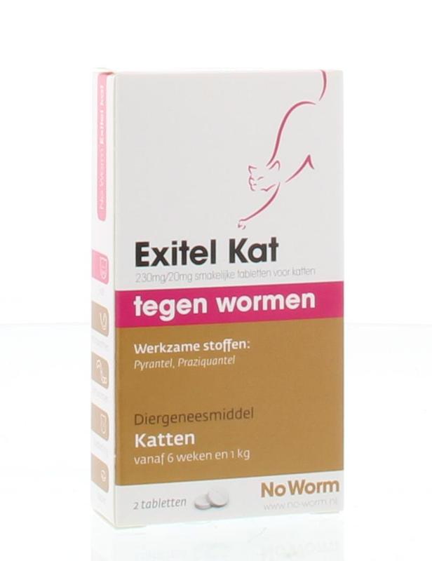 Exitel Kat no worm 2 Tabletten