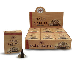 Green Tree Kegelwierook palo santo 10 Stuks