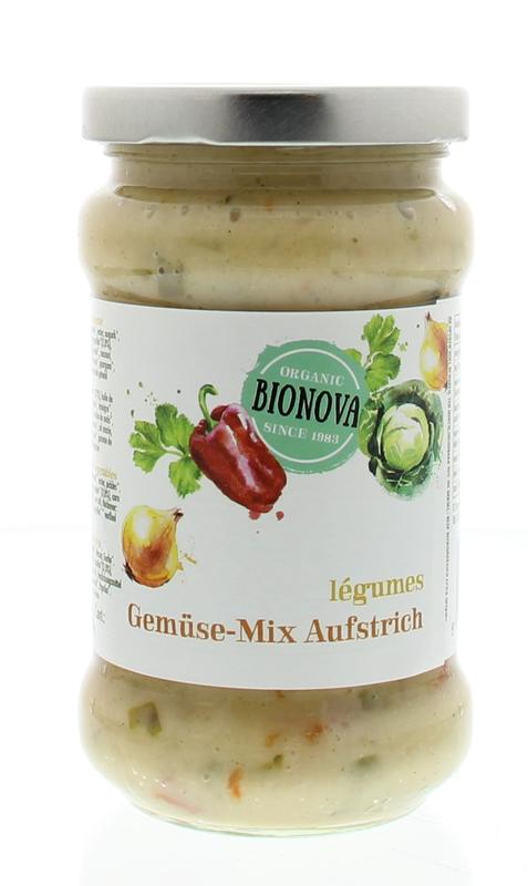 Bionova Sandwichspread groente bio 280.00 Gram