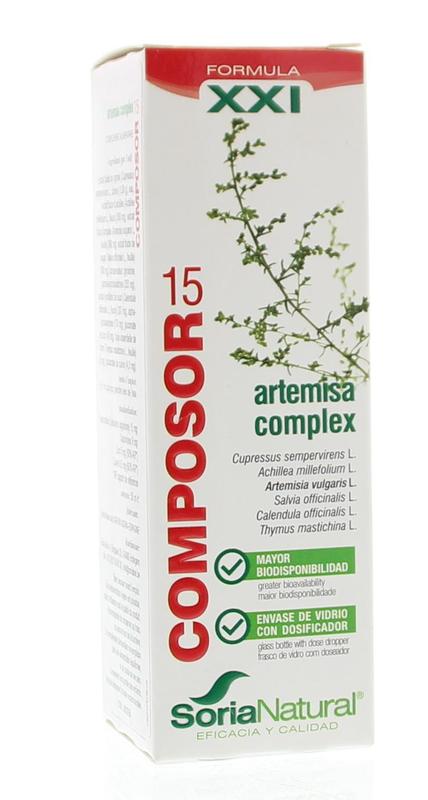 Soria Natural Composor 15 artemisia XXI 50 Milliliter