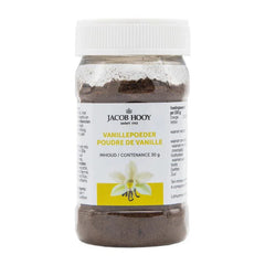 Jacob Hooy Vanille poeder bourbon 100% 30 Gram