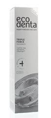 Ecodenta Tandpasta extra triple effect witte klei 100.00 Milliliter