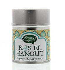Natural Temptation Ras el hanout kruiden bio 45 Gram