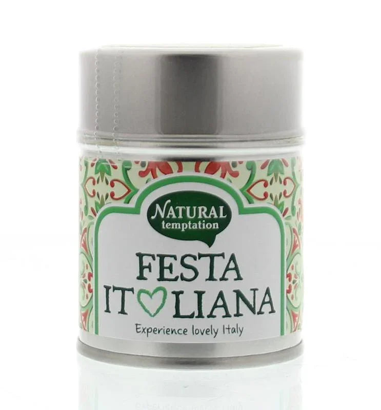 Natural Temptation Fiesta Italiana kruidenmix bio 30 Gram