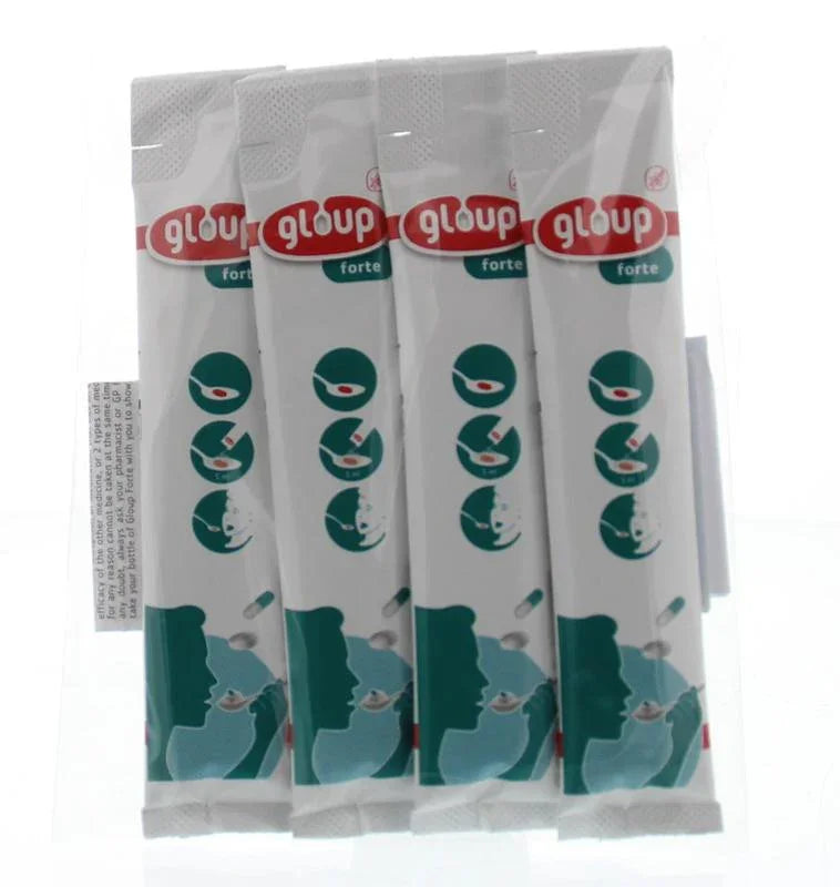 Gloup Forte stickpack vanilla 4 Stuks