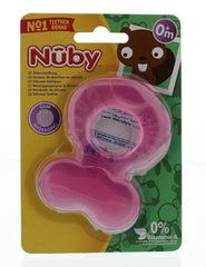 Nuby Siliconen bijtring vis 0 maanden 1.00 Stuks