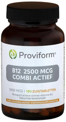 Proviform Vitamine B12 2500mcg combi actief 180 Zuigtabletten