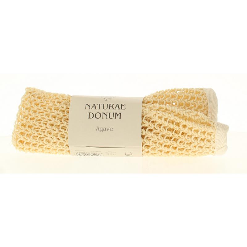 Naturae Donum Scrub handschoen 100% sisal 1 Stuks