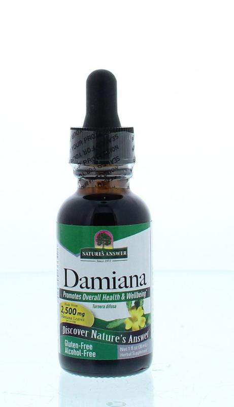 Natures Answer Damiana extract alcoholvrij 30.00 Milliliter