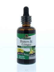 Natures Answer Gember & bitterstoffen extract alcoholvrij 60.00 Milliliter