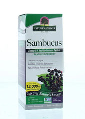 Natures Answer Sambucus vlierbessen extract alcoholvrij 120 Milliliter