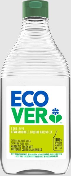 Ecover Afwasmiddel citroen & aloe vera 450 Milliliter