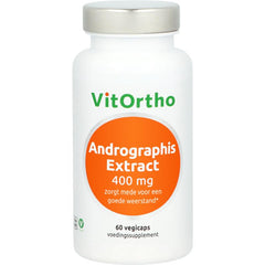 VitOrtho Andrographis extract 400 mg 60 Vegetarische capsules