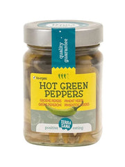 TerraSana Groene pepers hot bio 230 Gram