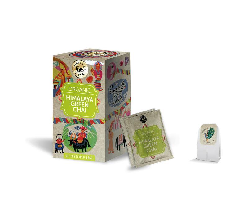 Ministry Of Tea Himalaya green chai bio 20 Zakjes