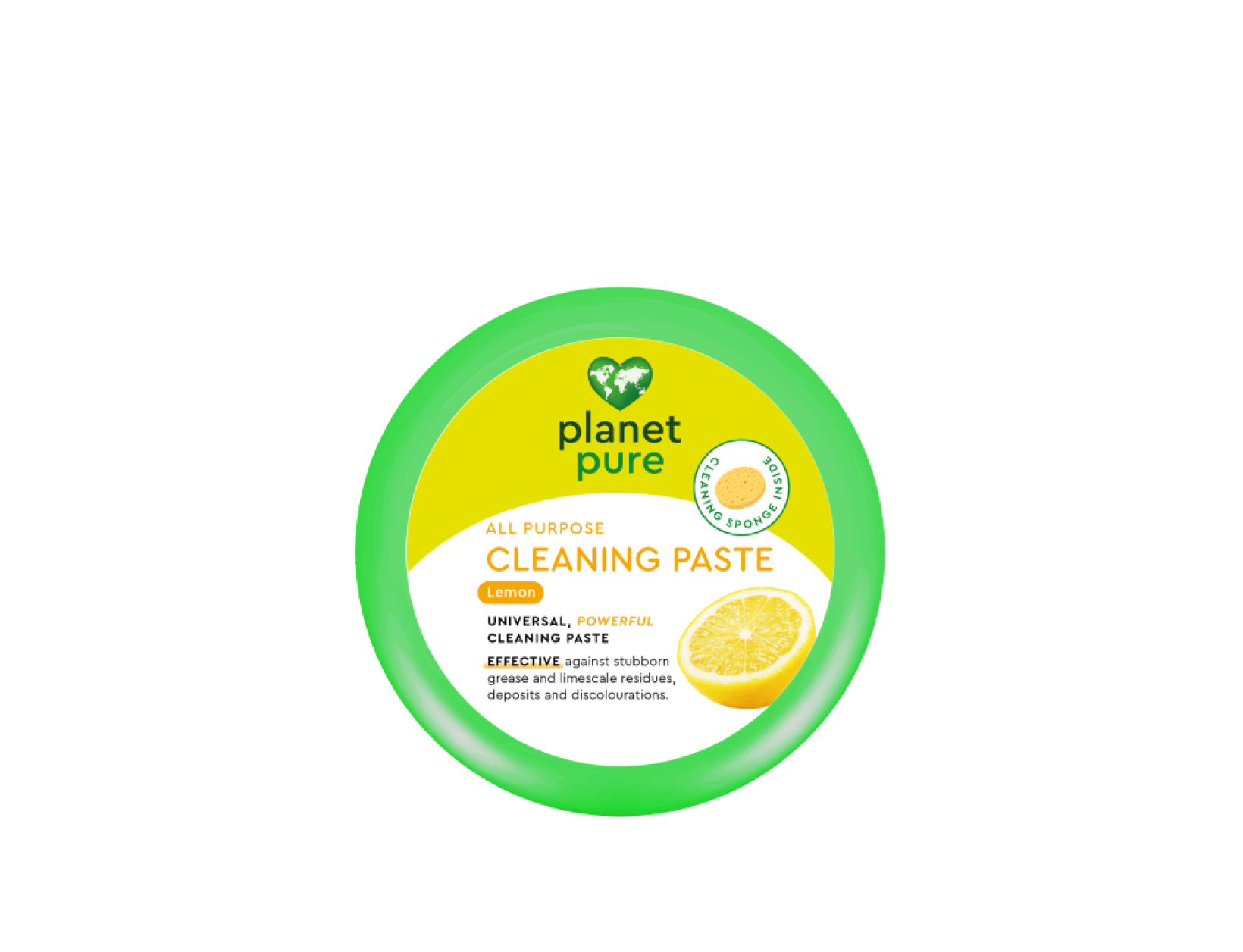 Planet Pure Reinigingspasta lemon 300 Gram