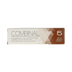 Combinal Wenkbrauwen wimperverf bruin 15.00 Milliliter