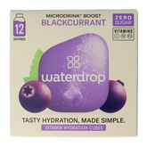 Waterdrop Microdrink boost blackcurrant bruistabletten 12 Stuks