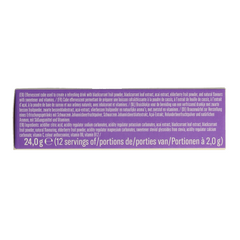 Waterdrop Microdrink boost blackcurrant bruistabletten 12 Stuks