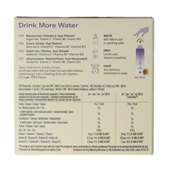 Waterdrop Microdrink boost blackcurrant bruistabletten 12.00 Stuks