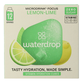 Waterdrop Microdrink focus lemon lime bruistabletten 12 Stuks