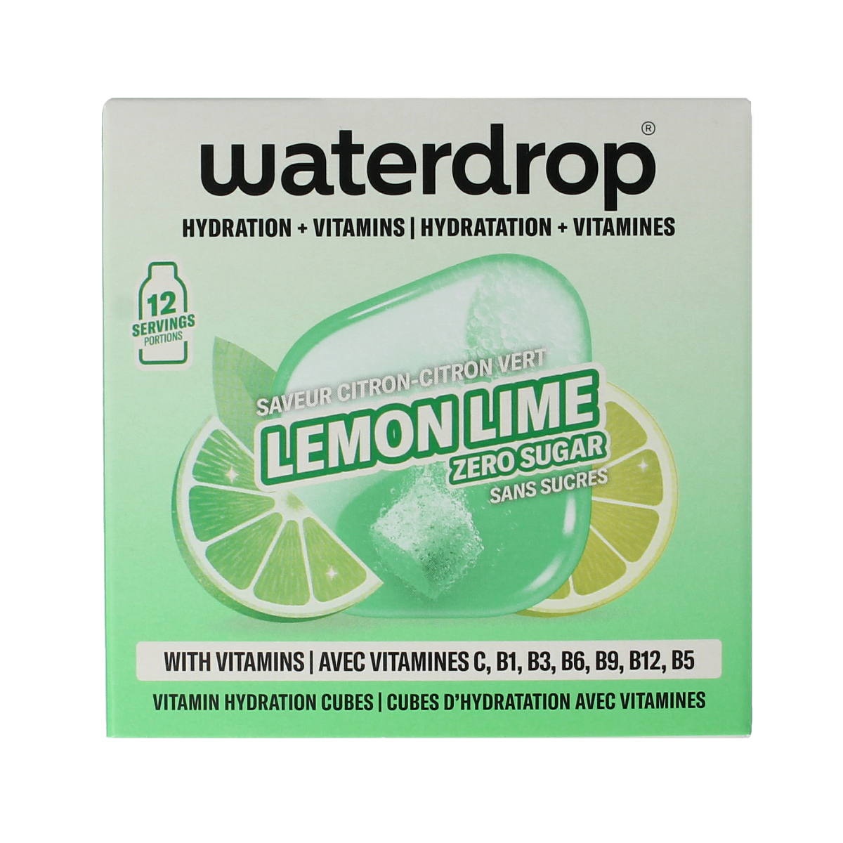 Waterdrop Microdrink focus lemon lime bruistabletten 12.00 Stuks