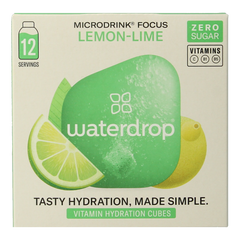 Waterdrop Microdrink focus lemon lime bruistabletten 12 Stuks