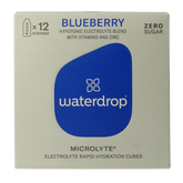 Waterdrop Microlyte blueberry bruistabletten 12 Stuks