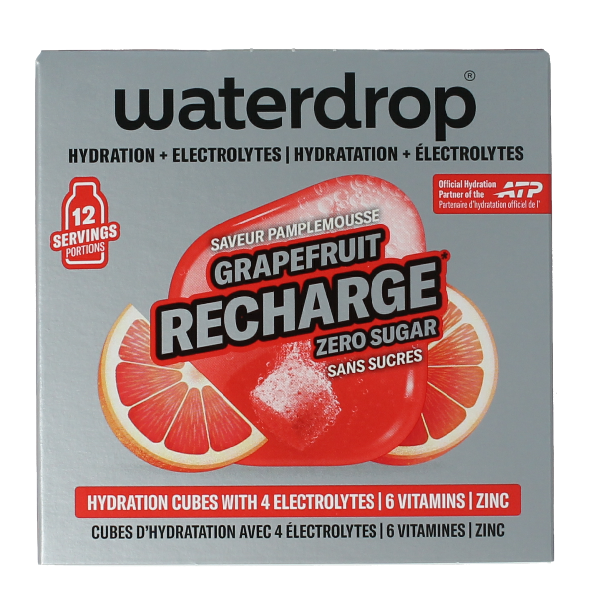 Waterdrop Microlyte grapefruit bruistabletten 12.00 Stuks